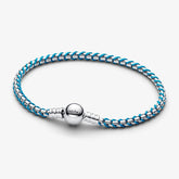 Pandora Blaue Kordel Schlangen-Gliederarmband - 593816C01